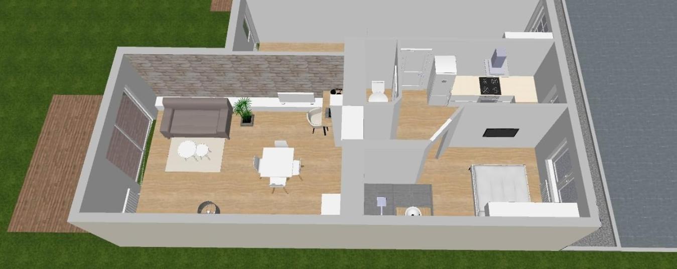 Le P'Tit Boheme, Terrasse Privative. Apartment Lanester Exterior photo